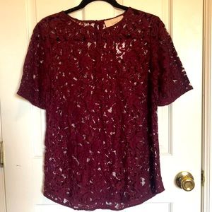 Loft lace top size L